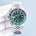 Clean Factory ROLEX GMT-Master ii 40MM 904L Steel 3186/2836 Movement Green Watch